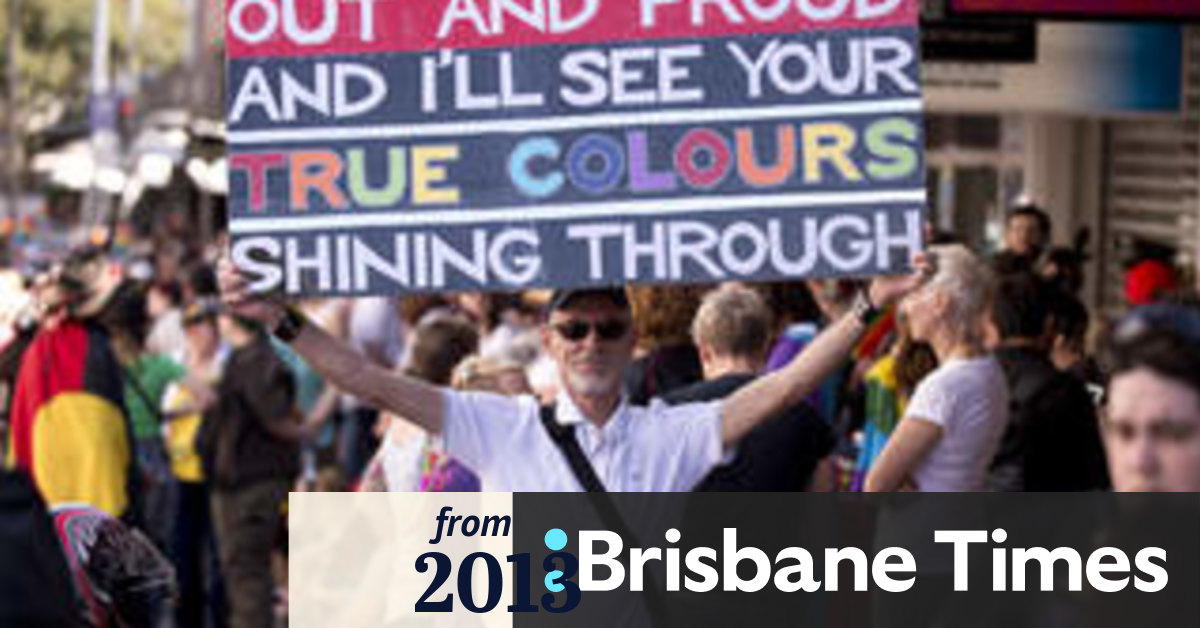 Brisbane shows 'true colours' at Pride Rally